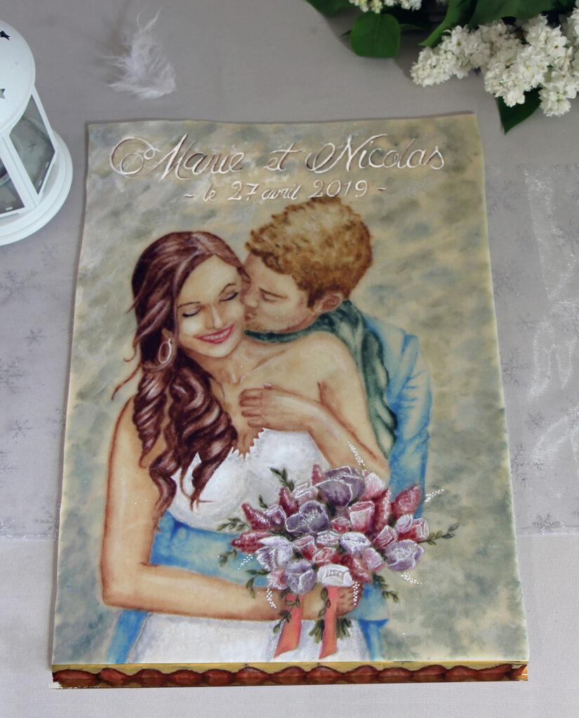 Décoration de gâteau Mariage – Évreux –