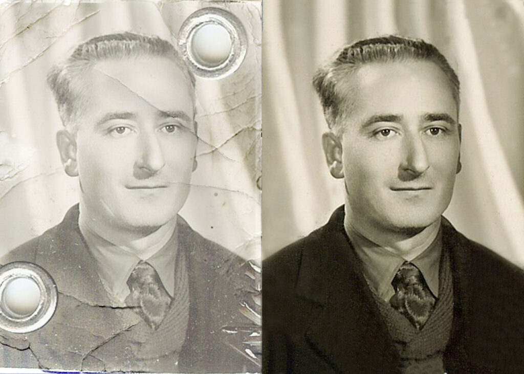Restauration de photographies anciennes
