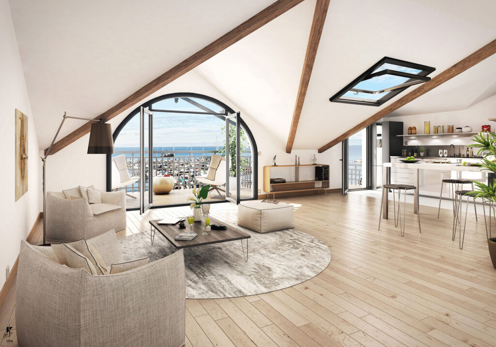 Visuel pour réhabilitation d’un intérieur